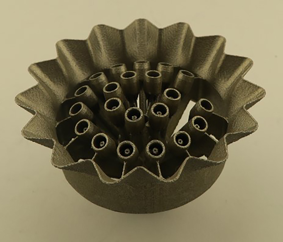 free-form workpice, looks a bit like a flower