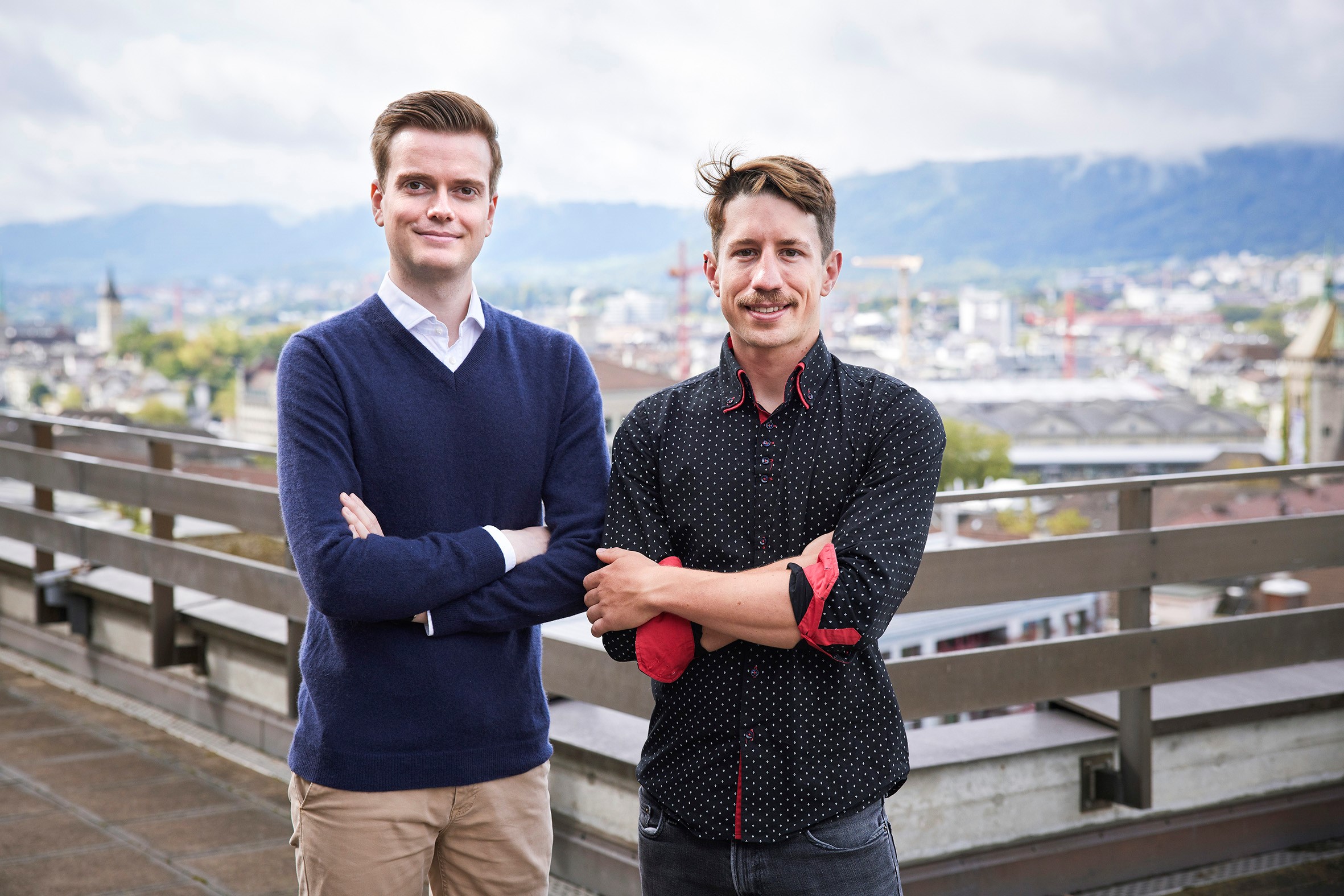 Julian Senoner und Bernhard Kratzwald
