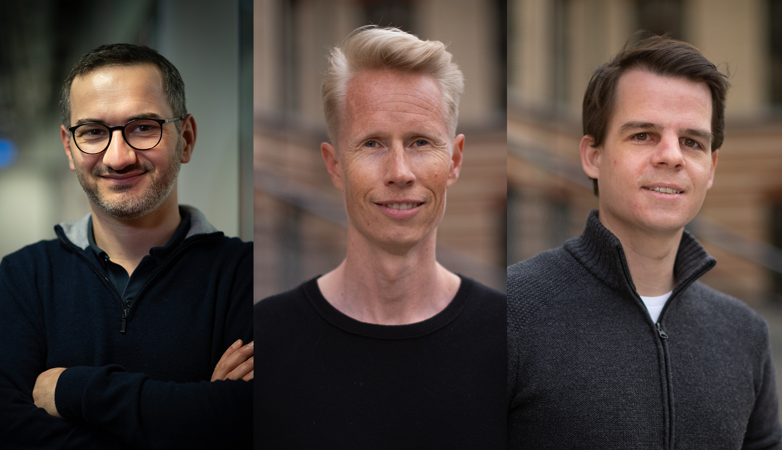 Teambild mit Srdjan Capkun, Kari Kostiainen and Karl Wüst