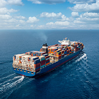 container ship