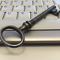 key on keyboard