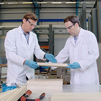 Making timber fire safe