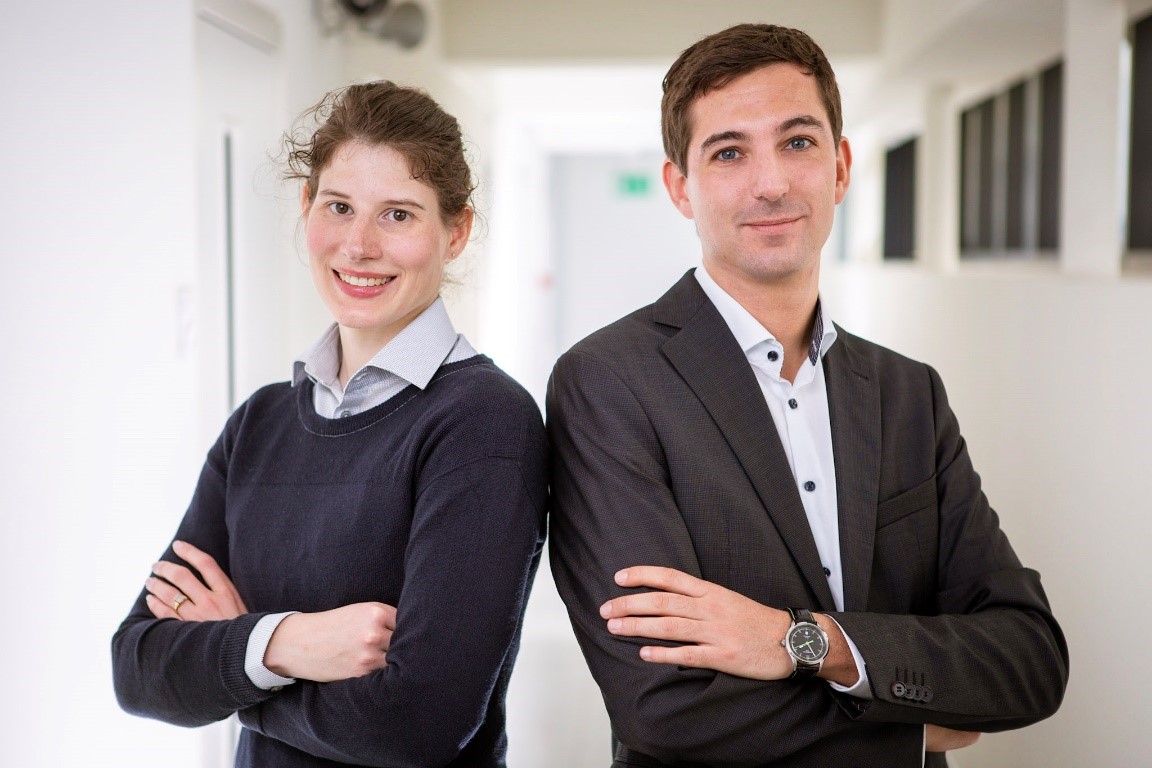 Dr. Irene Wüthrich (left) and Dr. Steven Schmitt (right)