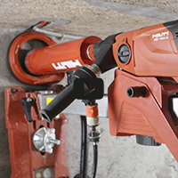 huge drilling machine