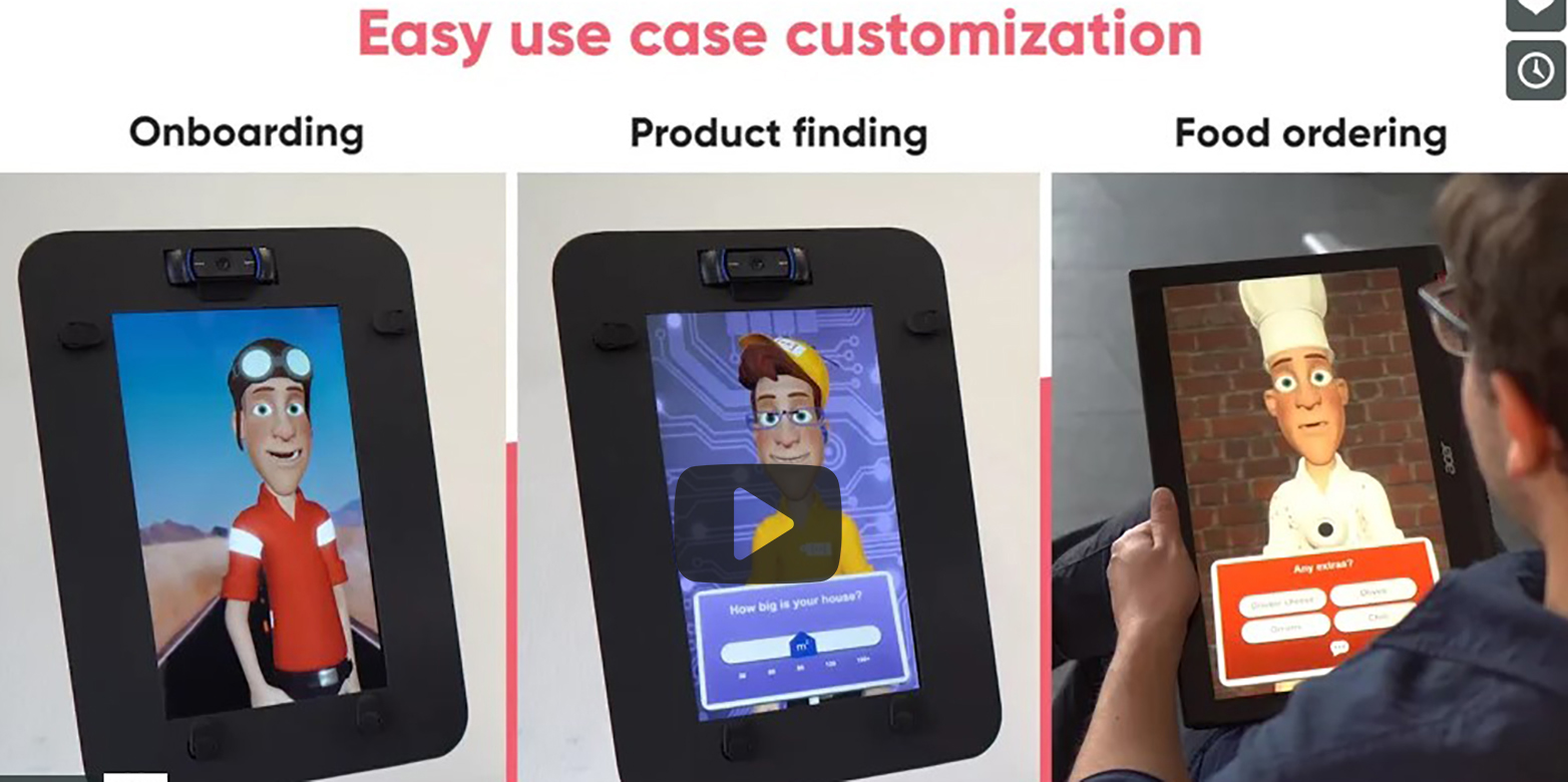 sample pictures of interactive screens