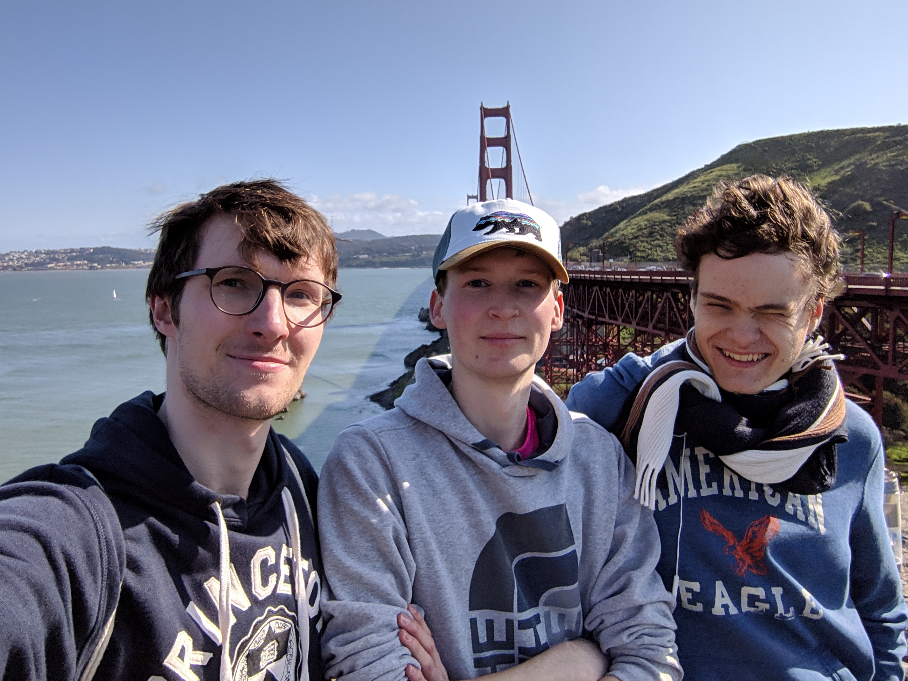 Thomas Wolf, Hendrik Baatz and Lukas Rahmann (from left to right) (Source: Indoor Astronaut)