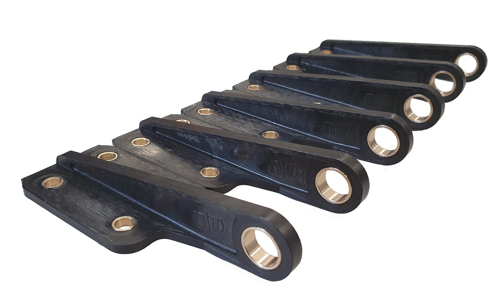 CFRP door hinges for helicopters