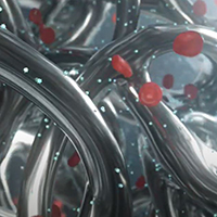 blood cells and nanomagnets