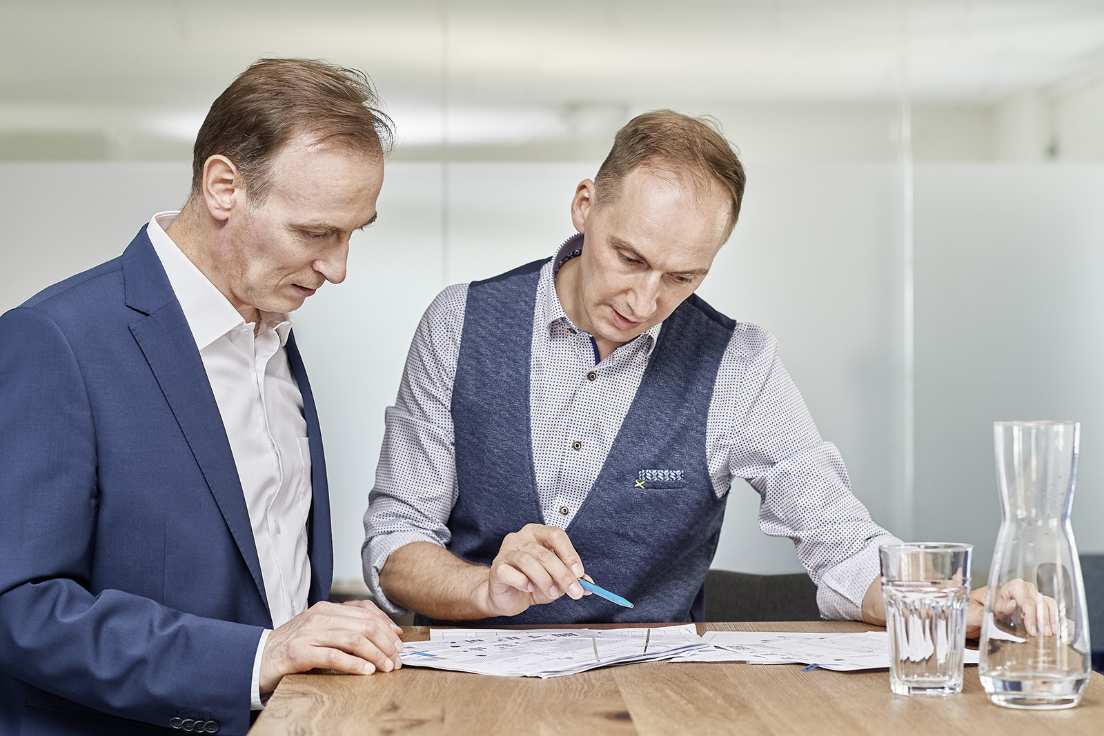 Christian Heimgartner and Stefan Lämmer