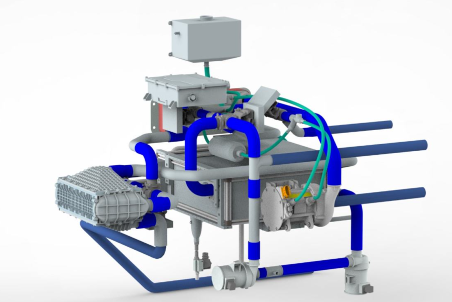 model of the fuel system